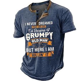 Men's Short Sleeve Graphic T-Shirt with Funny Aging Quote: It's Weird Being The Same Age As Old People Humorous Lifestyle Apparel
