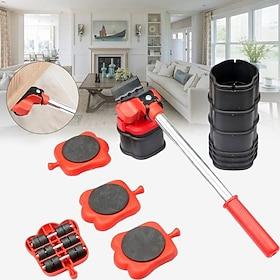 Heavy Duty Furniture Lifter 4 Appliance Roller Sliders with 330lbs Load Capacity Wheels Furniture Lift Mover Tool Set - Furniture Movers with Wheels Heavy Furn