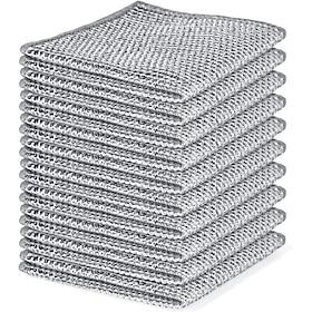 10/15/20 Pcs New Upgrade Steel Wire Dishcloth,Double-Layer Steel Wire Cleaning Cloth,Powerful Cleaning Non-Scratch Wire Dishcloth Rag for Cookware, Sinks, Dish