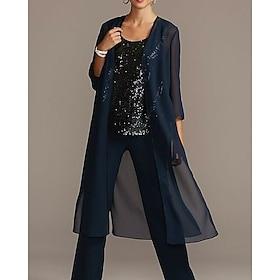 Chiffon 3/4 Sleeve Shrugs Cape  For Party Evening Mother of Bride  Wedding Guest Simple Pure Color Wedding Wraps dress to impress