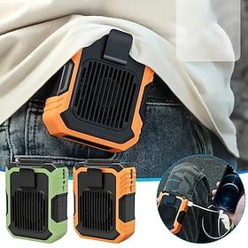 New Hanging Waist Fan Handheld Neck Desktop Small Portable USB Mini High Speed Violent Turbo Small Fan