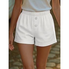 Women's Chinos Shorts Vacation Vintage Ethnic Style Short High Waist Graphic Buckle Print Breathable Soft Outdoor Micro-elastic Formal Outdoor Vacation Robin's