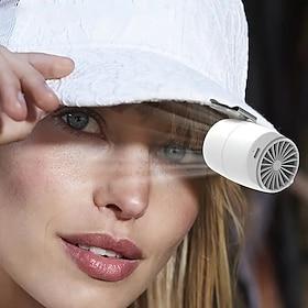 Clip Fan aka Ceiling Fan Portable Clip Waist USB Rechargeable Portable Outdoor Neck Fan CE/FCC