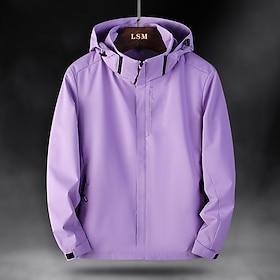 Women's Windbreaker Hiking Jacket Rain Coat Outdoor Waterproof Windproof Hiking Outfits Hiking Clothes Spring Autumn / Fall Top Camping / Hiking / Caving Runni
