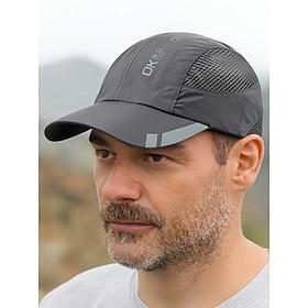 Men's Quick-Dry Running Cap – Lightweight Breathable Sports Hat with Mesh Panels for Outdoor Activities, Hiking  Running