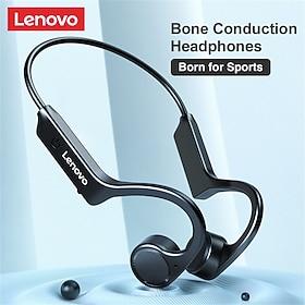 Lenovo X4 Bone Conduction Headphone Bone Conduction Headphones Bluetooth5.0 Ergonomic Design HIFI IPX5 for Apple Samsung Huawei Xiaomi MI Mobile Phone Valentin