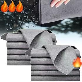 Thickened Magic Cleaning Cloth, Super Absorbent Microfiber Towel for Glass Cleaning, Streak-Free Mirror Cloth, No Water Marks, Household Cleaning Rag