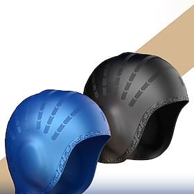 Silicone Swim Cap for Adults Silicone Extra Room Fit Comfortable Chlorine Resistant  Hypoallergenic Swimming Surfing