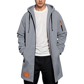 Men's Hoodie Full Zip Hoodie Zip Up Hoodie Black Army Green Navy Blue Khaki Light Grey Hooded Plain Pocket Sports  Outdoor Casual Daily Streetwear Designer Cas