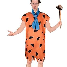 Kings Day Costume Winifred Flintstone Funny Costume Adults' Men's Masquerade Party / Evening Dress Up