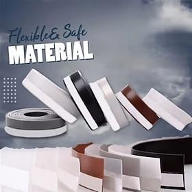10m Sealing Strip Door Seal Tape Weather Window Rubber Seal Weatherstrip Windproof Dust Self Adhesive Door Windshield Sealing Tape