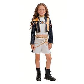 Kpop Inspired Korean Idol Inspired Pop Star Costume Fancy Costume Carnival Costume Virtual Idol for Girls' Kid's Halloween Carnival Performance Comic Con Anime