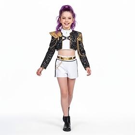 Kpop Inspired Korean Idol Inspired Idol Pop Star Costume Fancy Dress Virtual Idol for Girls' Kid's Halloween Carnival Performance Comic Con Anime Expo