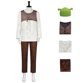The Green Monster Cosplay Cosplay Costume Party for Men's Adults Masquerade Masquerade