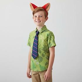 Animal Detective Nick Wilde Outfits Costume Adventure Movie Casual for Men's Boys' Kid's Adults' Halloween Carnival Performance Educational Dress Up School Eve