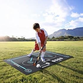 Hockey Training Mat Diatomite Non-Slip American Sports Floor Mat for Indoor Practice and Exercise