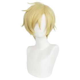 Ocean Adventurer Short Light Blonde Anime Wig For Cosplay Party