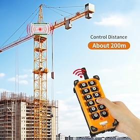DC12V-36V 12CH RF Wireless Remote Control Switch 10A Relay Receiver 433mhz