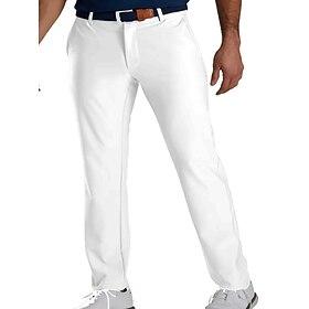 Herre Golfbukser Hvid Uden ærmer Underdele Golftøj Tøj Outfits Bær tøj