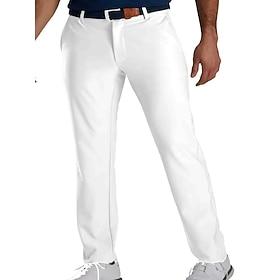 Herre Golfbukser Hvid Uden ærmer Underdele Golftøj Tøj Outfits Bær tøj