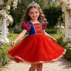 Prinsesse Kostume Film Sød Stil Retro / vintage Tutuer for Pige Børn Barnets Dag Daglig Ydeevne Jubilæum
