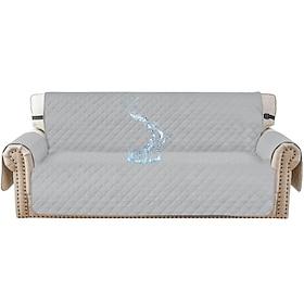Waterproof Non Slip Pet Sofa Mat Solid Color One Piece Sofa Cover Couch Protector Durable Anti Stain Furniture Cover for Dogs Cats Living Room All Season Use