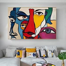 pop art håndlavet lærredsmaleri picasso kubisme vægkunst picasso kunstdekoration ekstra stort maleri stue vægkunst soveværelsesmaleri picasso maleri kunst gave