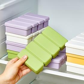 Silicone Ice Cube Trays with Lid, Perfect for Chilling Drinks And Smoothies, Kitchen Essential Silicone Ice Trays, Food-Grade Silicone, Soft And Easy to Demoul