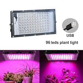 USB 5V Plant Grow Light Phyto Lamps Led Full Spectrum Growing Floodlight for Greenhouse Hydroponics Growth Fitolampy