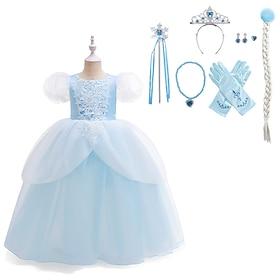 Magical Witch Princess Dress Cosplay Costume Outfits Movie Fashion Cute Tutus for Girls' Kid's Masquerade Daily Party Anniversary