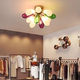 Moderne stue lysekrone sputnik design 12 lys LED mode kunst restaurant soveværelse arbejdsværelse villa hotel tøjbutik café bardisk trappe pendellampe