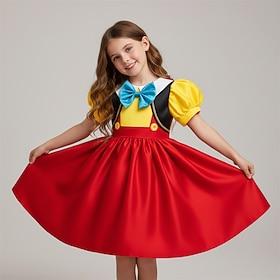 Mermaid Princess Dress Cosplay Costume Outfits Movie Fashion Cute Tutus for Girls' Kid's Masquerade Daily Party Holiday