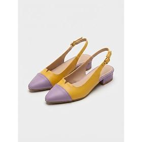 Women's Multicolor  Mid-Heel Shoes – Retro 1950s Vintage Style, Comfortable Daily Work  Office Heels