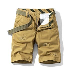 Herre Udendørs bukser Kampbukser Cargo-bukser Trekking-shorts Sommer Forår Efterår Udendørs Skræddersyet Vandtæt Hurtigtørrende Letvægt Åndbart Shorts Lynlåse