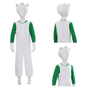 Plumber Video Game Fancy Costume Jumpsuit Onesie Costume Unisex Kid's Halloween Carnival Party Comic Con