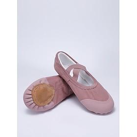 Kids' and Women's Ballet Practice Shoes - Soft Canvas Dance Flats for Ballet Training, Gymnastics, and Dance Classes