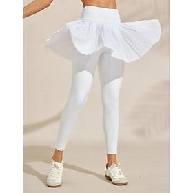 Dame Skeggings Hvid Skeggings Dame golf påklædning Tøj Outfits Bær tøj