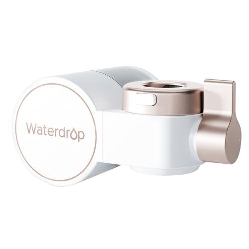 Waterdrop BFT1 Bathroom Sink Filter, Water Faucet for Skincare 2.0, 10X Clean, 0.01 Micron, Reduce Skin Redness, Chlorine & Scale Control, Water Softner, NSF 372 Certified (1 Filter Included)