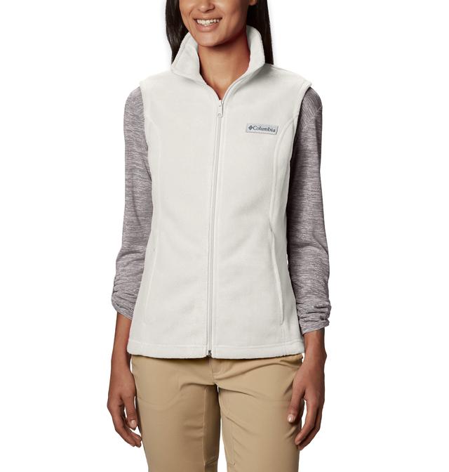 Columbia Women's Benton Springs Fleece Vest - XL - White Sea Salt