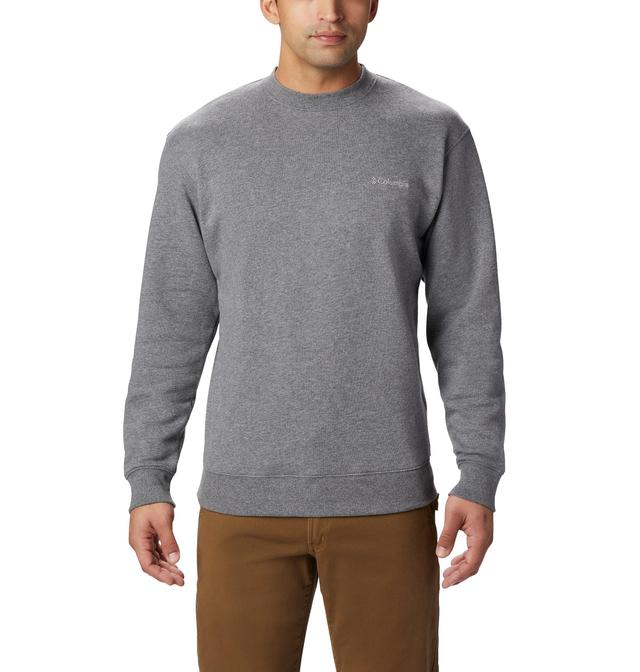 Columbia Men's Hart Mountain II Crew Sweatshirt - M - Grey