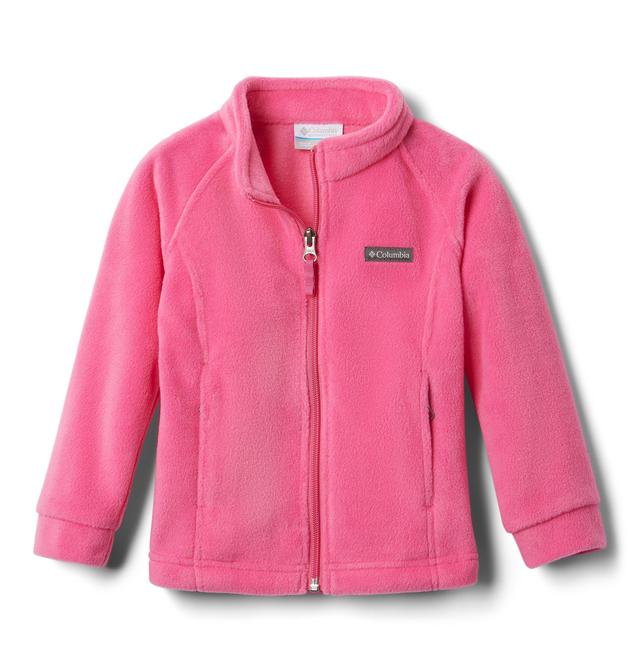 Columbia Girls Toddler Benton Springs Fleece Jacket - 4T - Pink