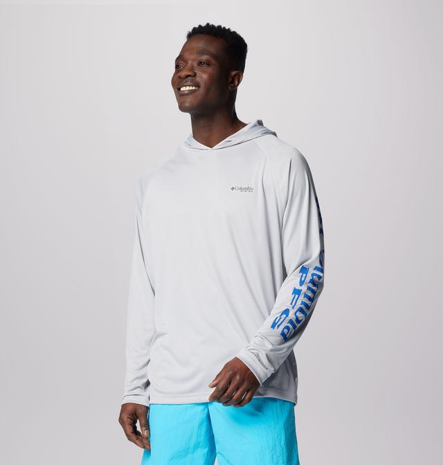 Columbia Men's PFG Terminal Tackle Hoodie - L - Grey  Cool Grey,