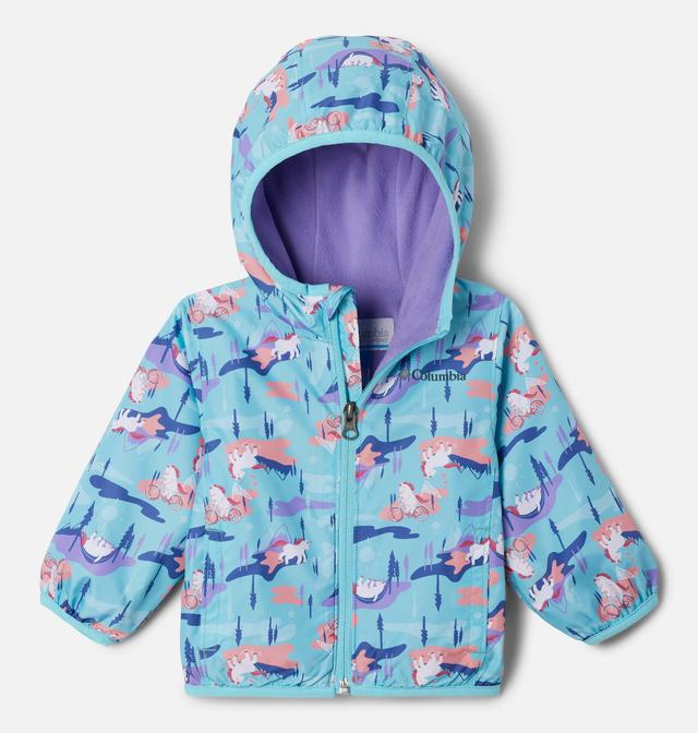 Columbia Infant Mini Pixel Grabber II Wind Jacket - 6/12 - Blue