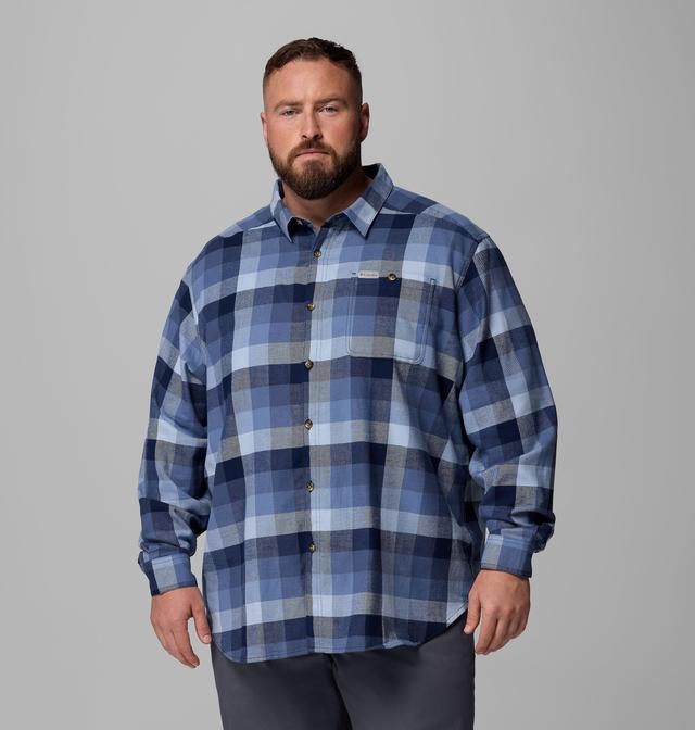 Columbia Men's Cornell Woods Flannel Long Sleeve Shirt - Big - 2X
