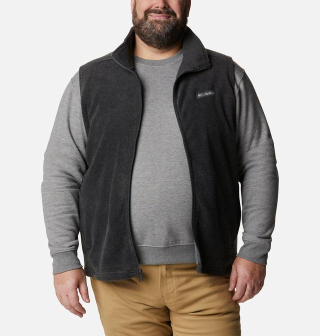 Columbia Men's Steens Mountain Vest - 1X - Grey  Charcoal Heather