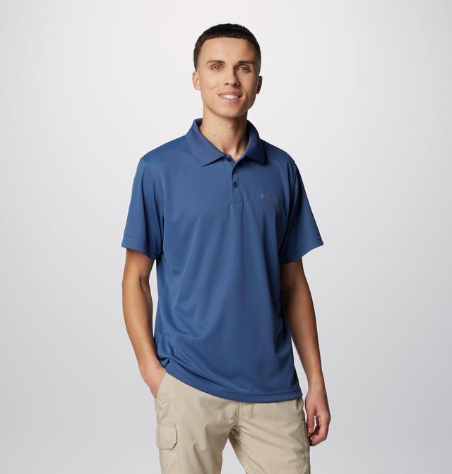 Columbia Men's Utilizer Polo - L - Blue  Dark Mountain