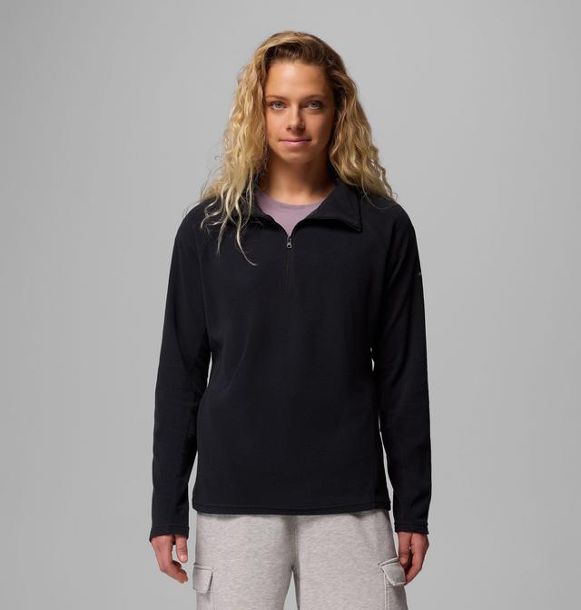 Columbia Women's Glacial IV 1/2 Zip Fleece Sweatshirt - M - Black