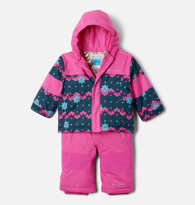 Columbia Infant Mighty Mogul Insulated Set - 6/12 - Pink,Prints