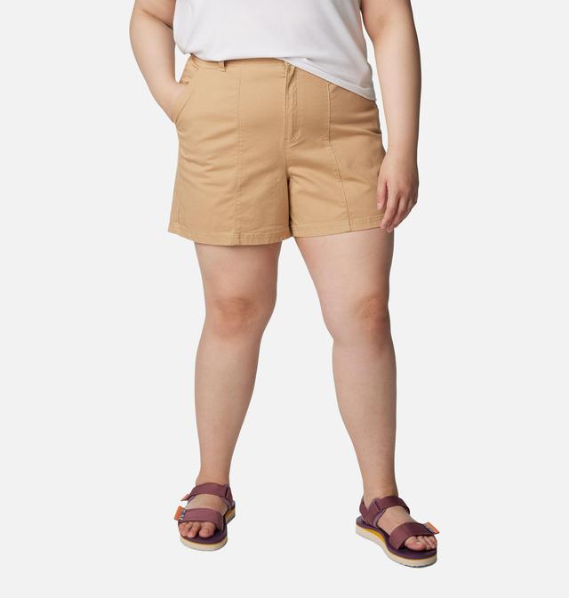 Columbia Women's Calico Basin  Cotton Shorts - Plus Size-