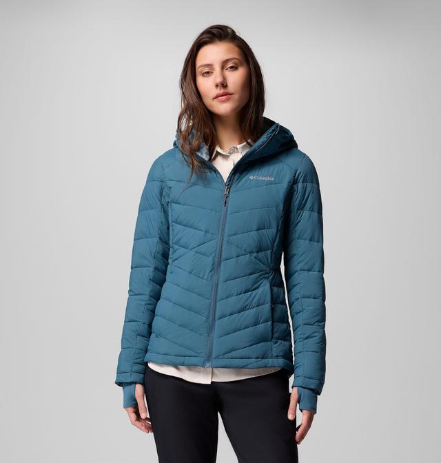 Columbia Women's Joy Peak II Hooded Jacket - M - Blue  Everblue